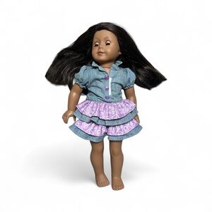 American Girl Doll Truly Me Brown Hair Eyes Skin